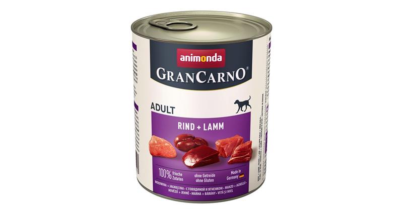 GRANCARNO Adult - hovězí, jehněčí 800g