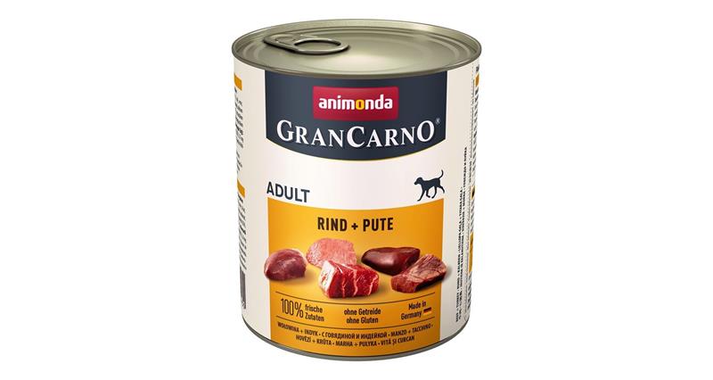 GRANCARNO Adult - hovězí, krůta 800g