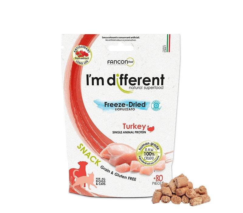 I´M DIFFERRENT SNACK krůta - mrazem sušený pamlsek, 40g