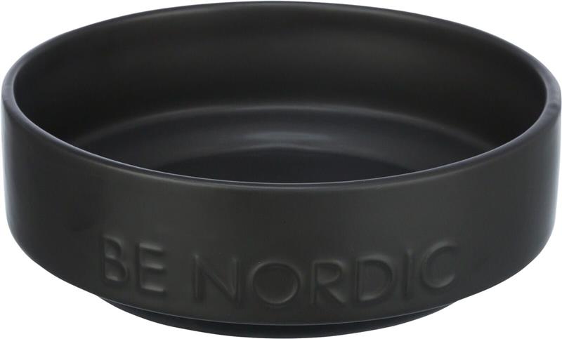 BE NORDIC keramická miska, 0.5l / 16 cm, černá