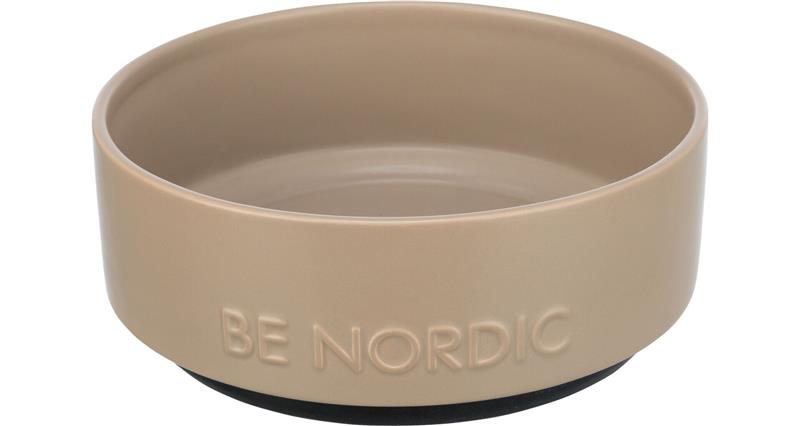 BE NORDIC keramická miska, šedohnědá 1,2l/18cm