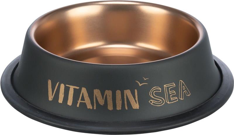 BE NORDIC miska, nerez/guma, černá/bronzová 0,45l/19cm