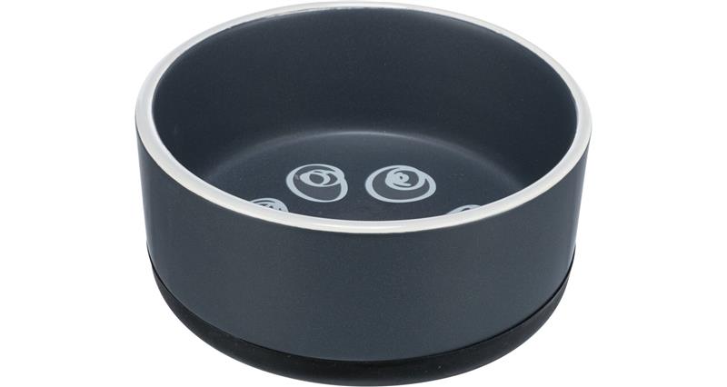 Keramická miska s packou a gumovou základnou JIMMY 0,75l