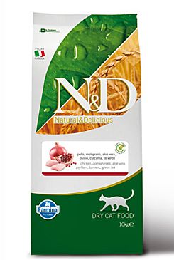 N&D GF CAT Adult Chicken & Pomegranate 10kg