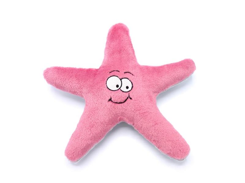 Pískací Potvůrky Mořská Hvězdice malá - růžová
