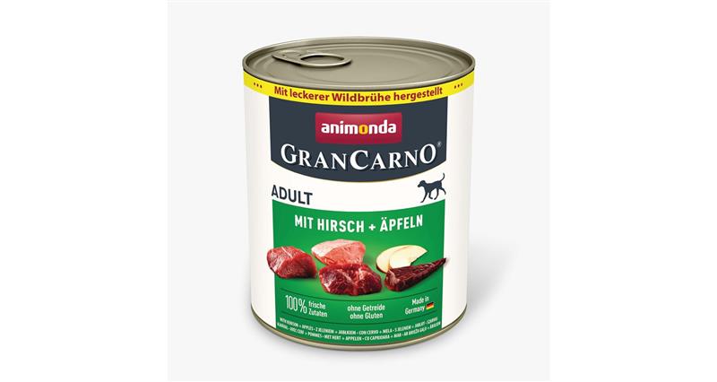 GRANCARNO Adult - s jelením masem a jablky 800 g
