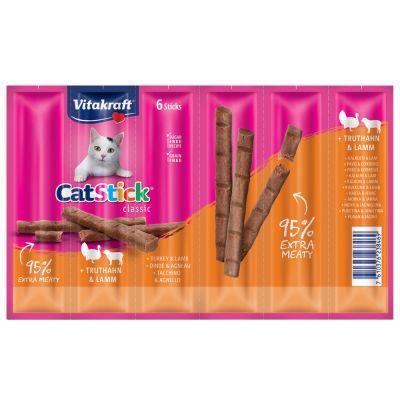 Vitakraft Cat Stick Classic krůta a jehně 36g