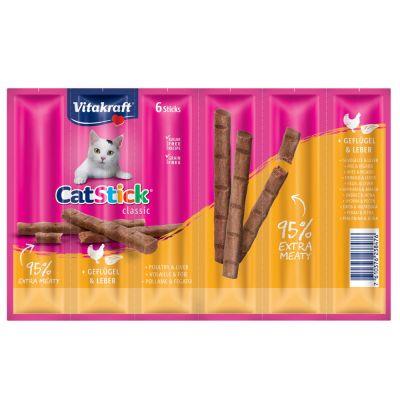 Vitakraft Cat Stick Classic drůbež a a játra 36g
