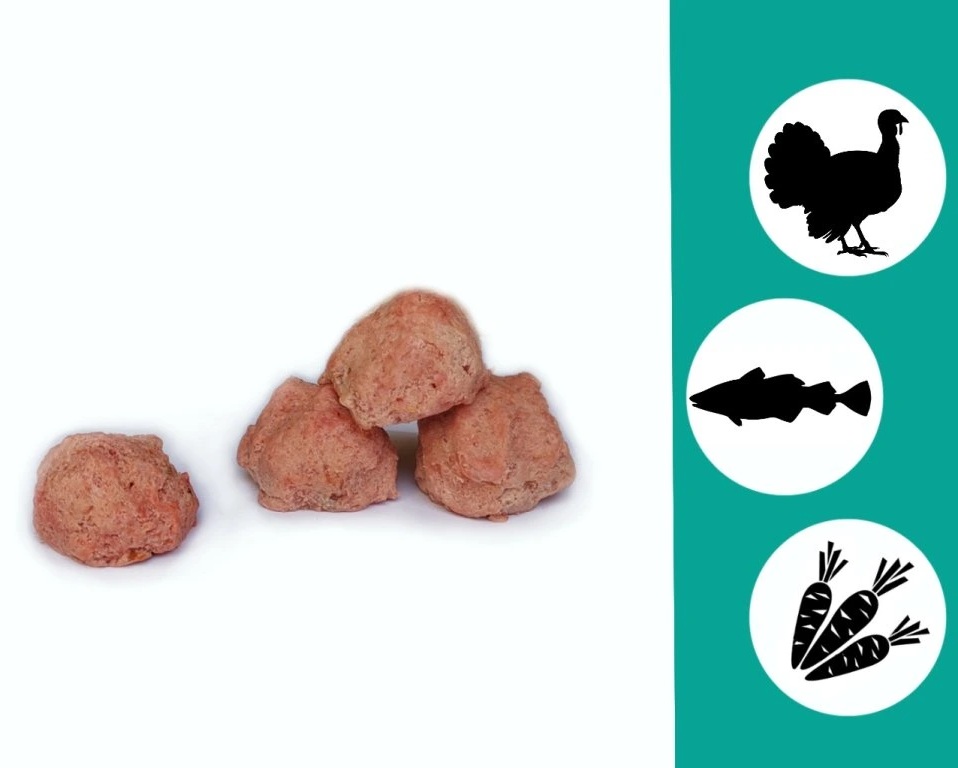 B.A.R.F. HOTOVKA KRUTA S TRESKOU 1kg