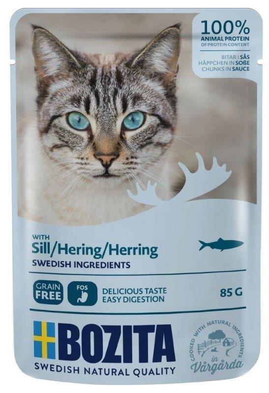 Bozita kapsička kousky v omáčce - sleď 85g