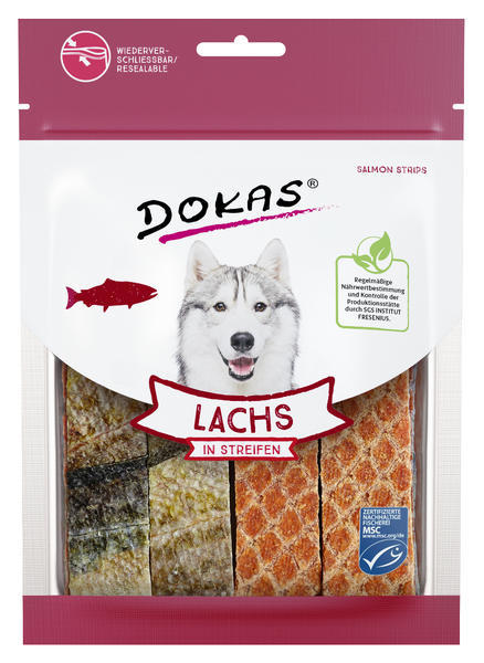 Dokas - Losos proužky 100 g