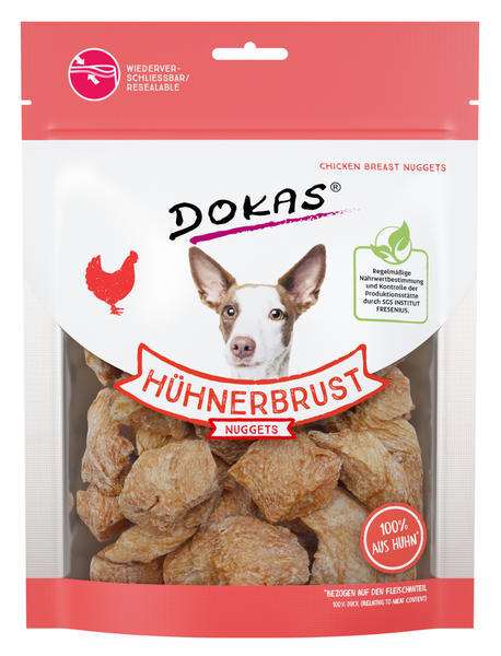 Dokas - Kuřecí prsa nugety 110 g