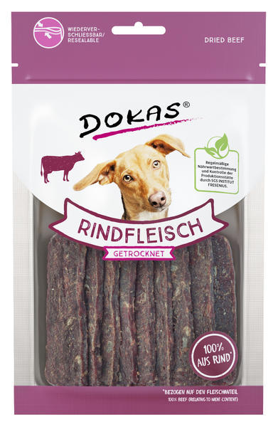 Dokas - Hovězí plátky 70g