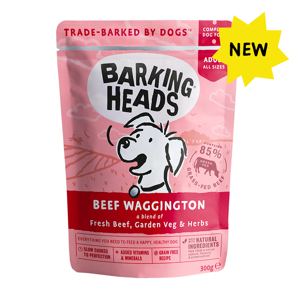 BARKING HEADS Beef Waggington 300g