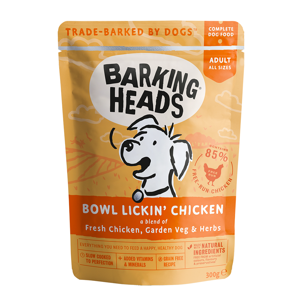 BARKING HEADS Bowl Lickin’ Chicken 300g