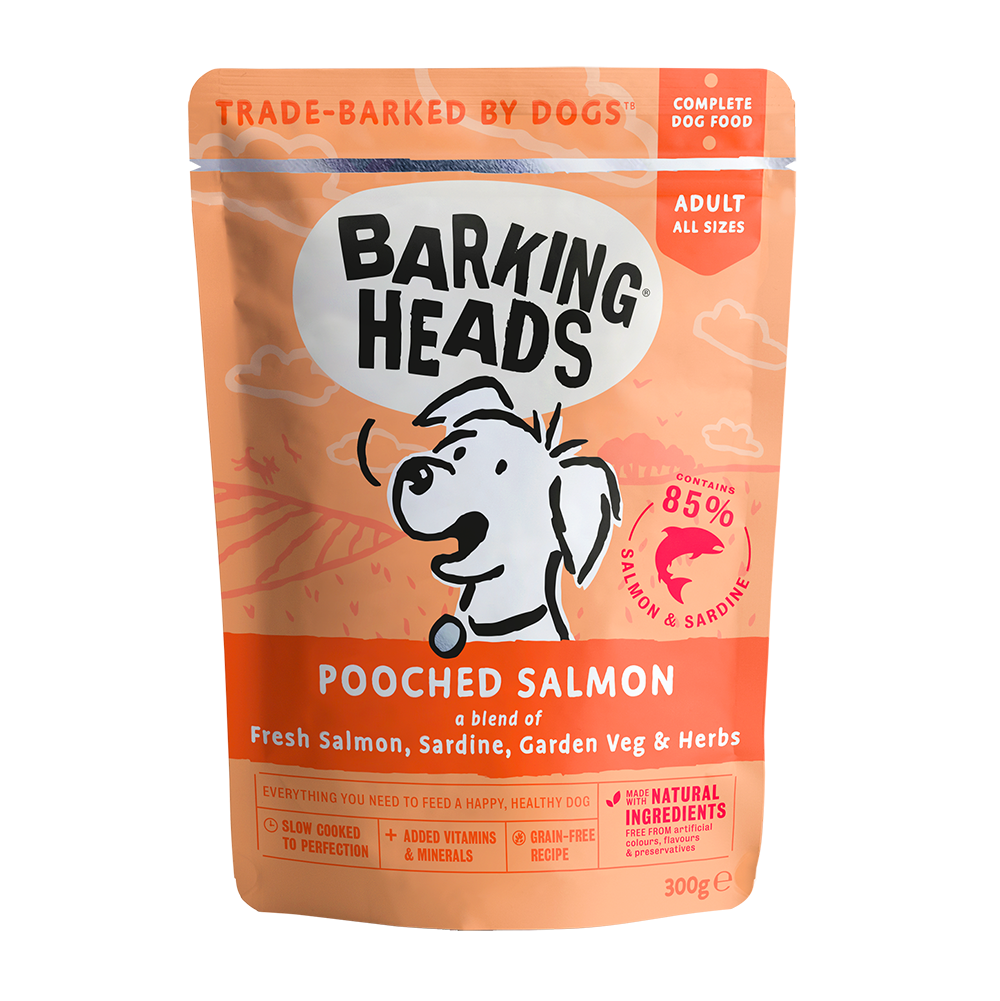 BARKING HEADS Pooched Salmon 300g