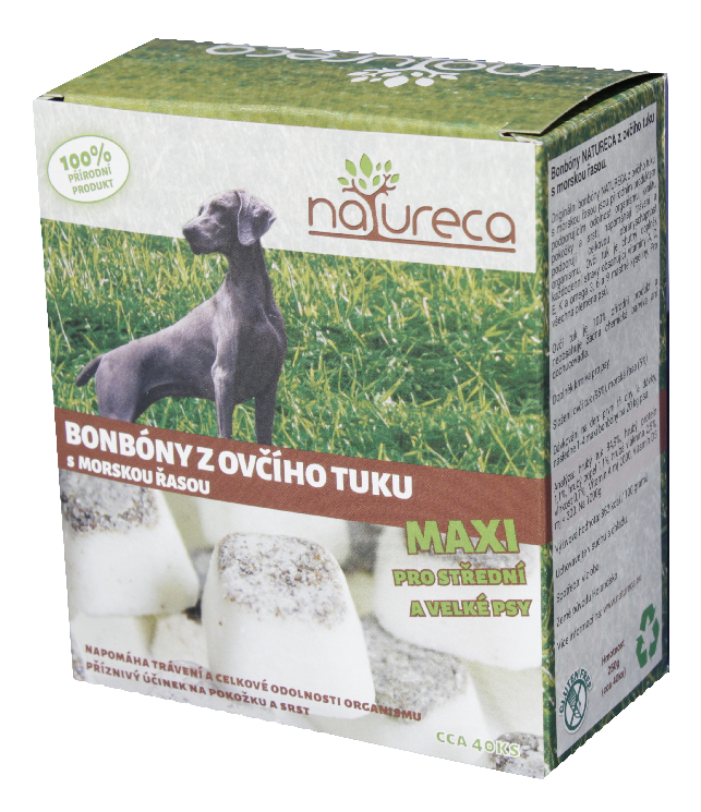 Pochoutka Bonbóny z ovčího tuku s mořskou ř. Maxi 250g