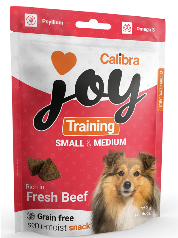 Calibra Joy Dog Training S&M Beef 150g