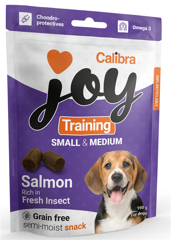Calibra Joy Dog Training S&M Salmon&Insect 150g