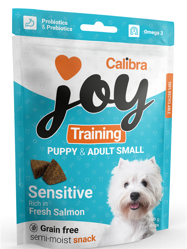 Calibra Joy Dog Training Puppy&Adult S Salmon 150g