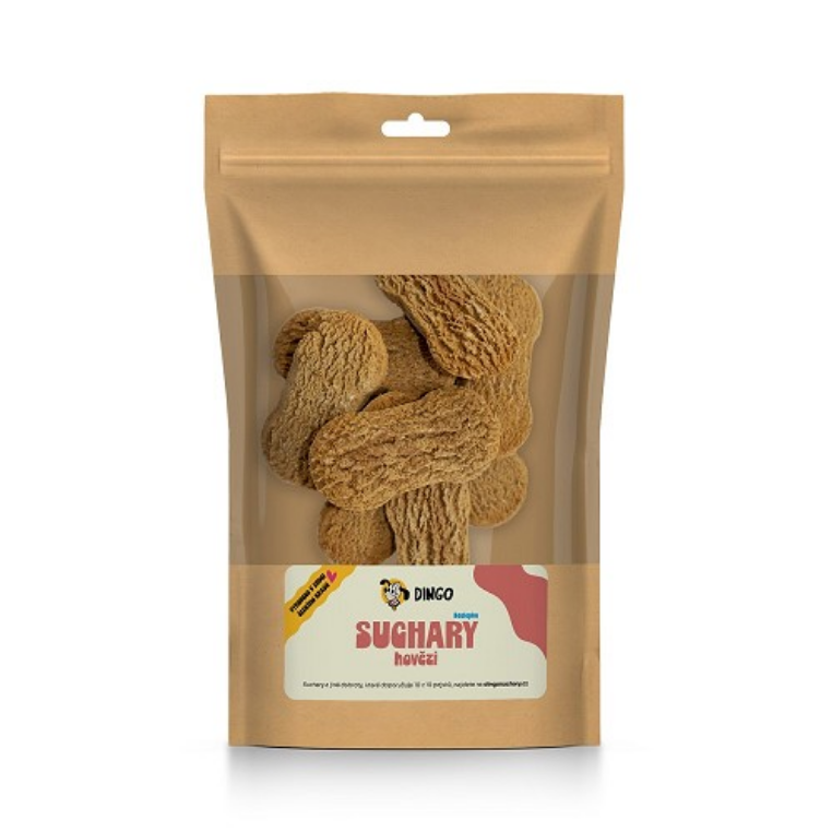 DINGO suchary hovězí bezlepkové 250g