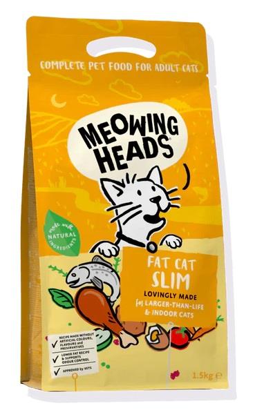 MEOWING HEADS Fat Cat Slim NEW 1,5kg
