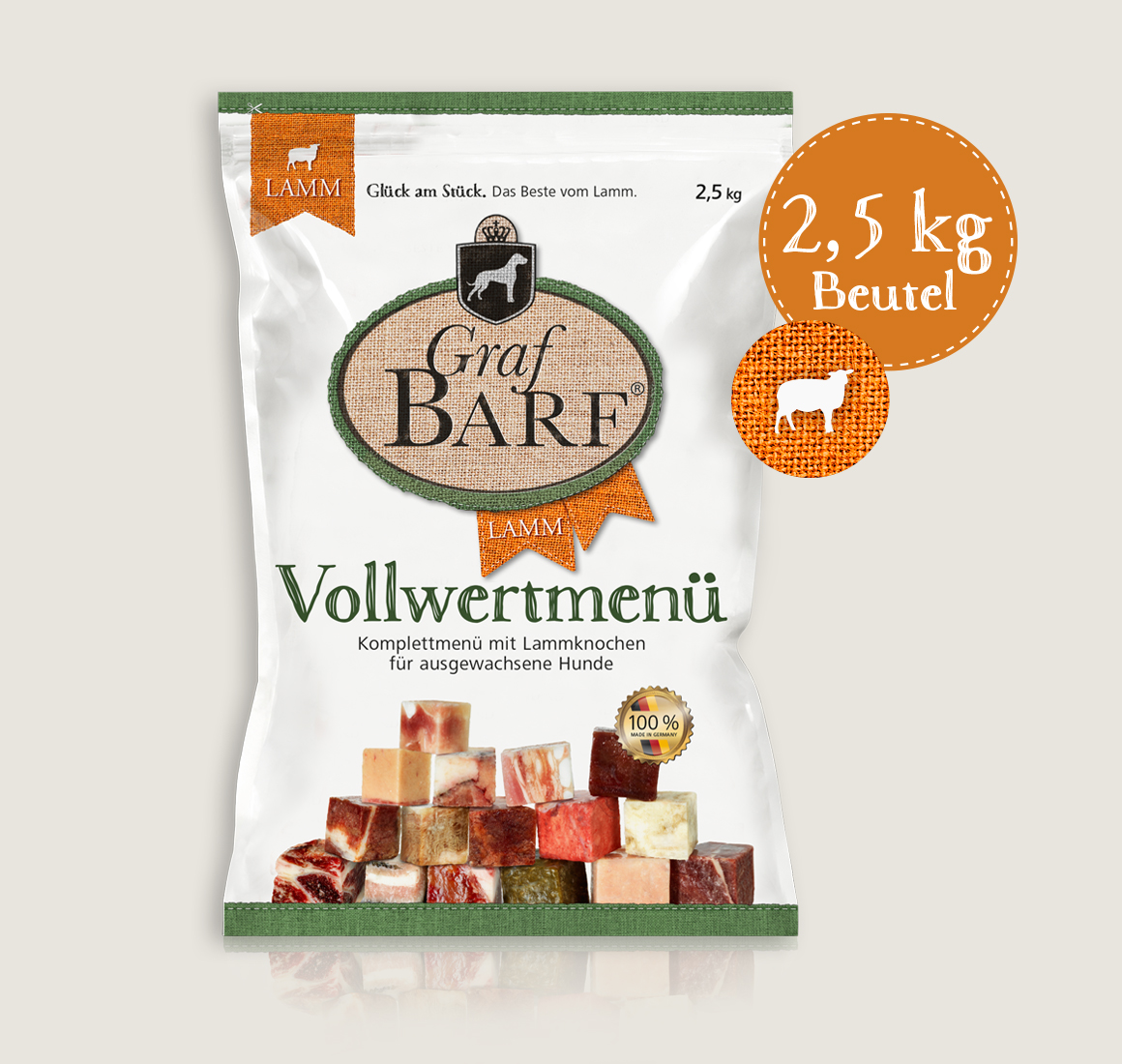 Graf Barf® Jehněčí Menu 2,5 Kg