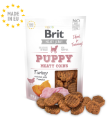 Brit Jerky Puppy Turkey Meaty Coins 80g