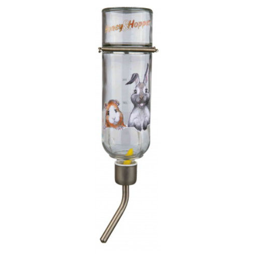 Skleněná napáječka s potiskem 125 ml