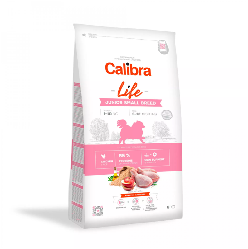 Calibra Dog Life Junior Small Breed Chicken 1,5 kg