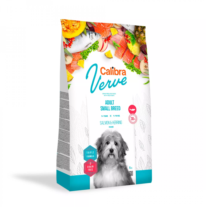 Calibra Dog Verve GF Adult Small Salmon&Herring 1,2 kg