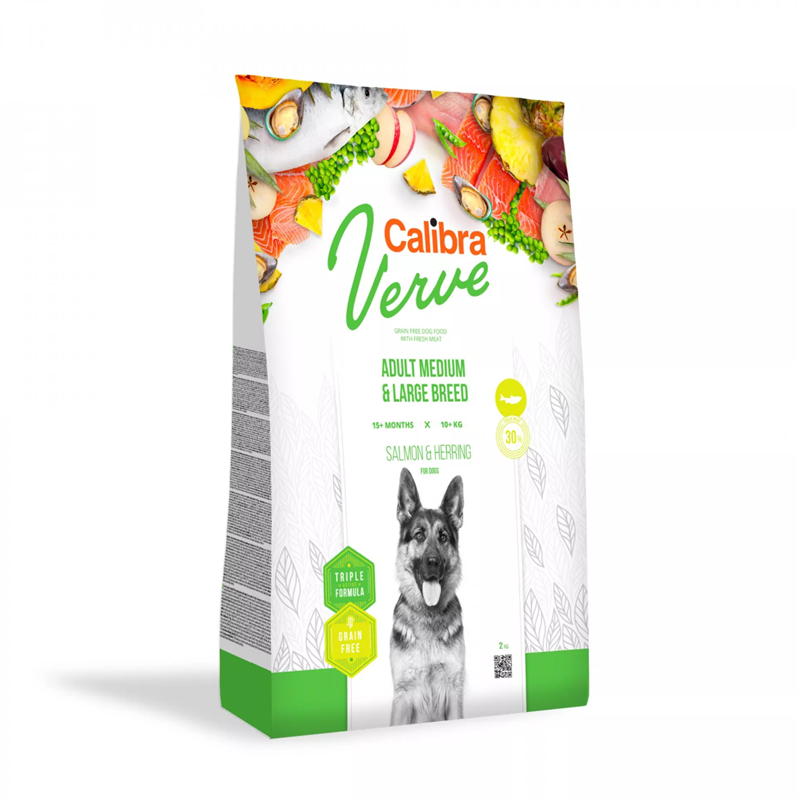 Calibra Dog Verve GF Adult M&L Salmon&Herring 2 kg