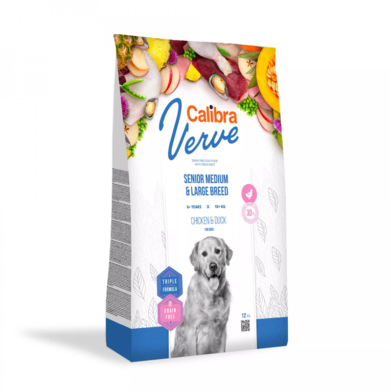 Calibra Dog Verve GF Senior M&L Chicken&Duck 2 kg