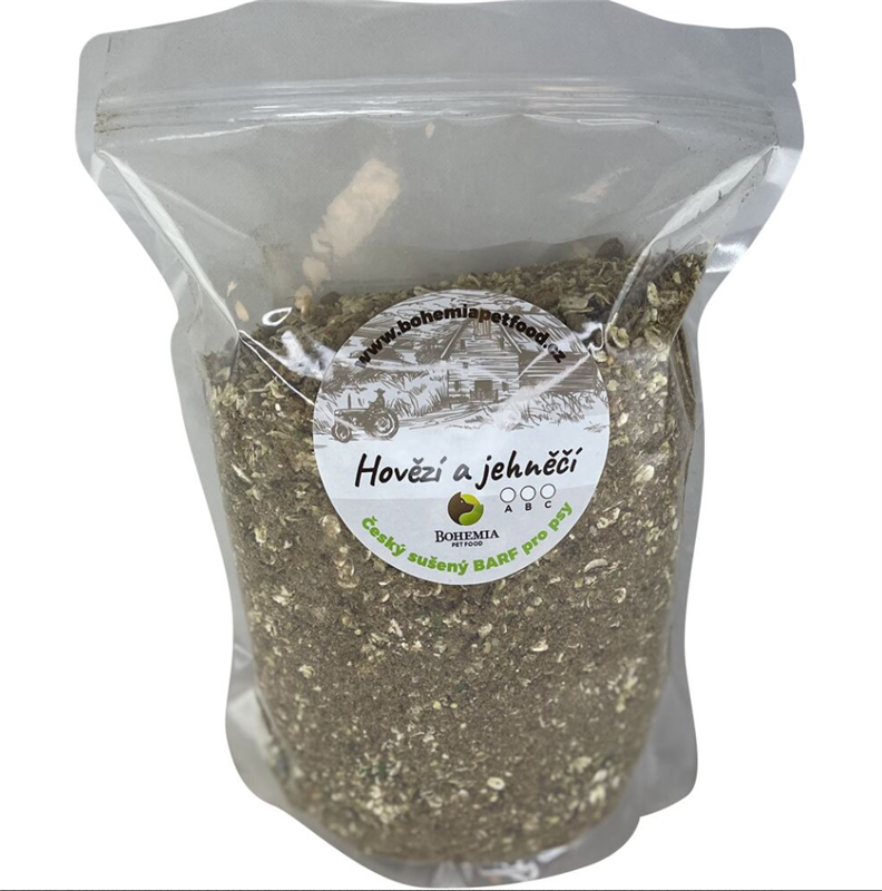 BOHEMIA Hovězí a Jehněčí A 800g