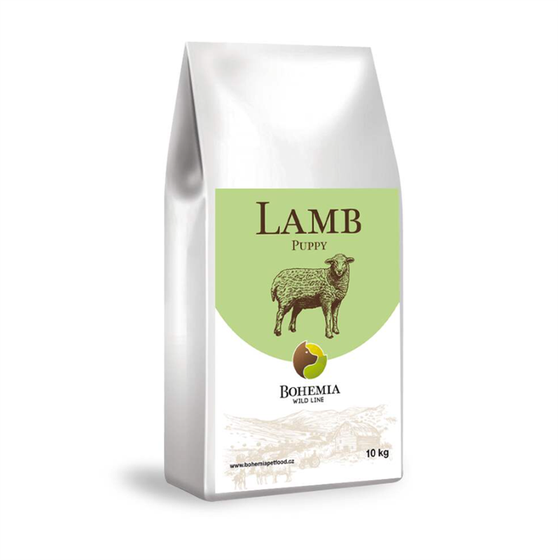 BOHEMIA granule WILD Puppy Lamb 10kg