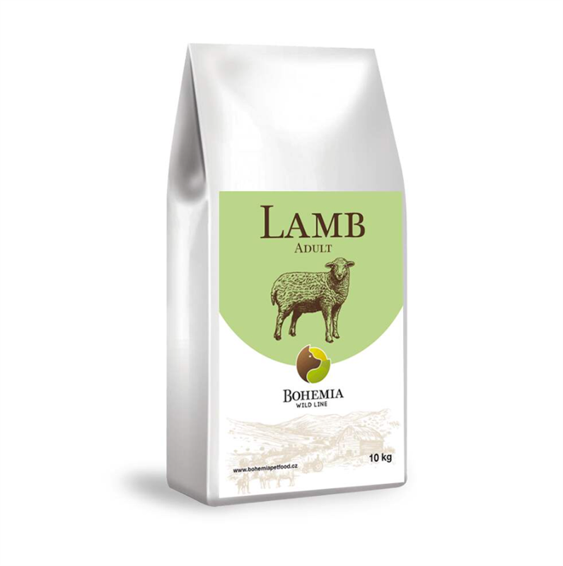 BOHEMIA granule WILD Adult Lamb 10kg