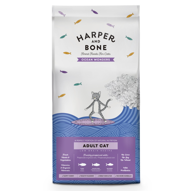 Harper and Bone Cat Adult divy oceánu 2 kg