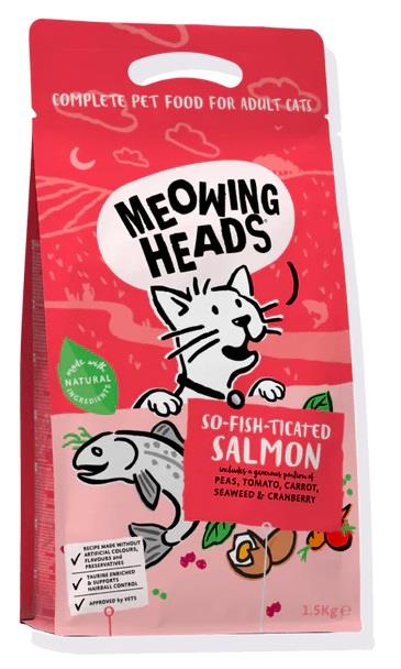 MEOWING HEADS So-fish-ticated Salmon 1,5kg