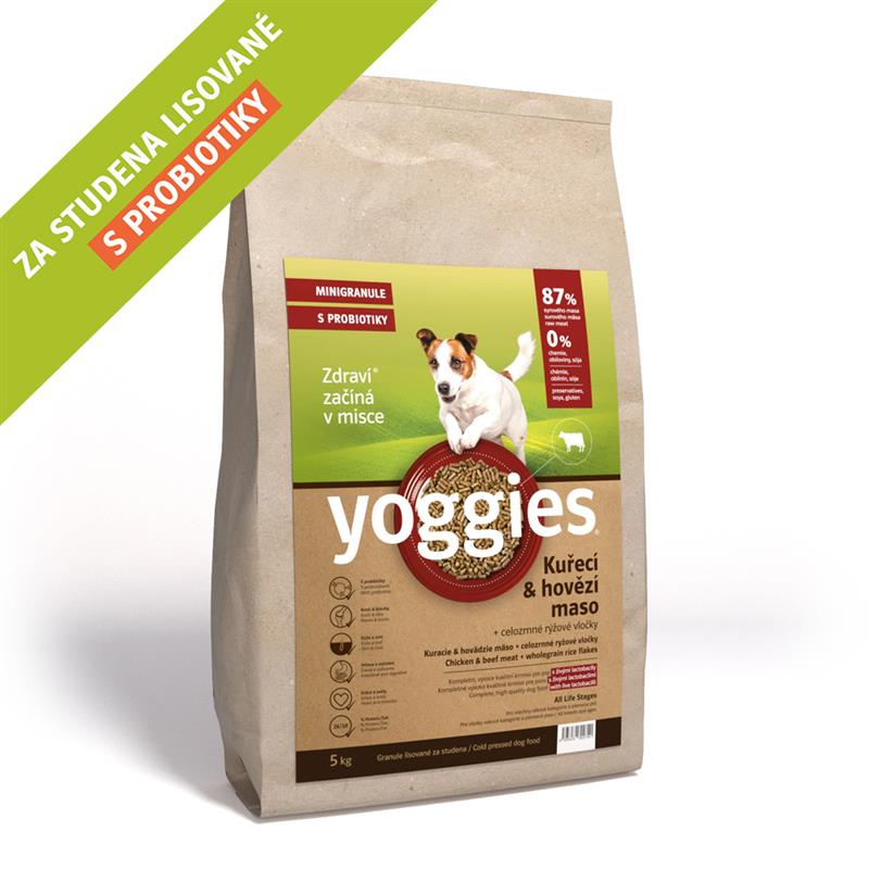 MINIGRANULE kuřecí a hovězí maso 5kg
