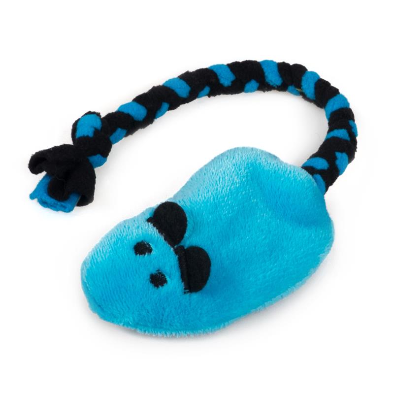 Pískací Potvůrky Myš - modrá