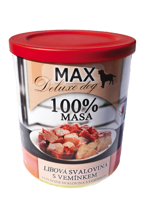MAX deluxe KOSTKY LIBOVÉ SVALOVINY s vemínkem 800g