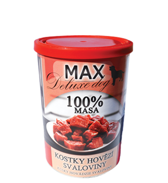 MAX deluxe KOSTKY HOVĚZÍ SVALOVINY 400g
