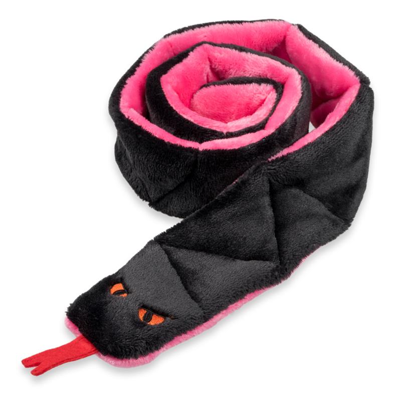 Pískací Potvůrky Had - černá/růžová