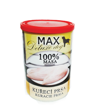 MAX deluxe KUŘECÍ PRSA BEZ KOSTI 400g