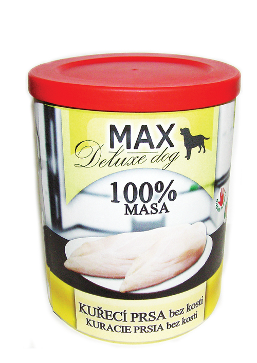 MAX deluxe KUŘECÍ PRSA BEZ KOSTI 800g