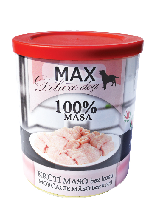 MAX deluxe KRŮTÍ SVALOVINA BEZ KOSTI 800g
