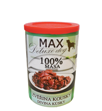 MAX deluxe ZVĚŘINA KOUSKY 400g