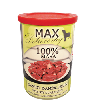 MAX deluxe SRNEC, DANĚK, JELEN 400g