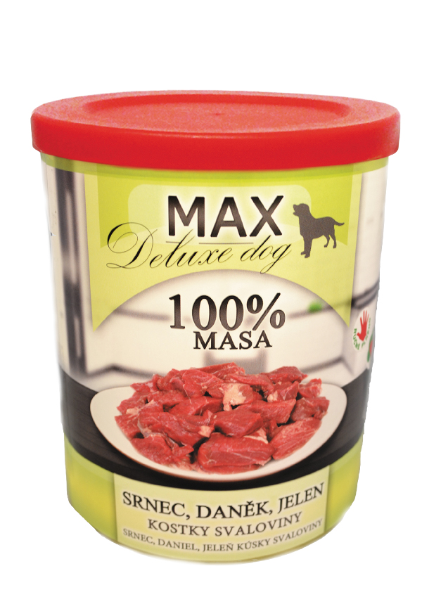 MAX deluxe SRNEC, DANĚK, JELEN 800g
