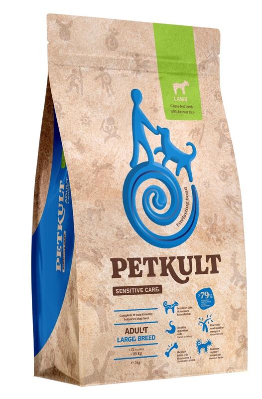 Petkult dog LARGE ADULT lamb/rice 3kg